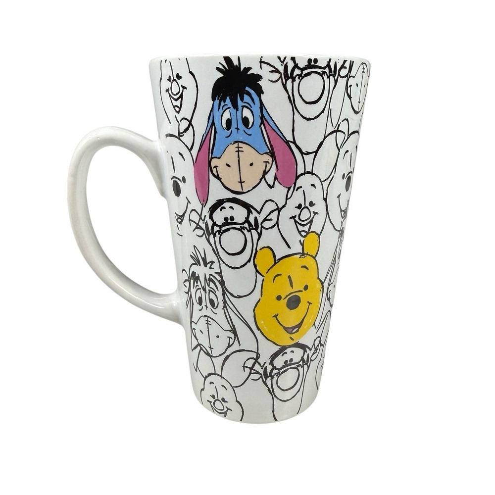 Disney Winnie the Pooh And Friends Tigger 16 oz Tall Ceramic Coffee Mug Cup